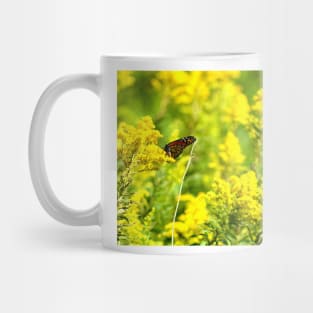 Monarch and Goldenrod Mug